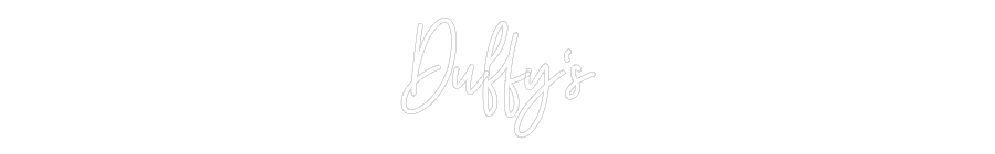 Custom Neon: Duffy's