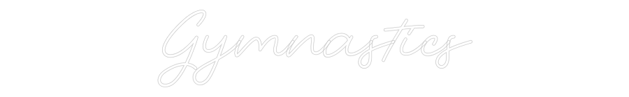 Custom Neon: Gymnastics