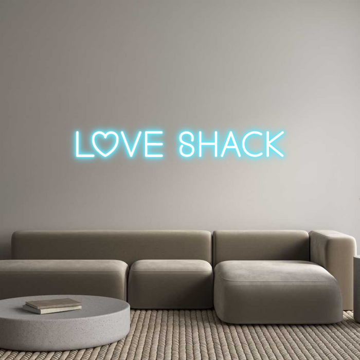 Custom Neon: Love Shack