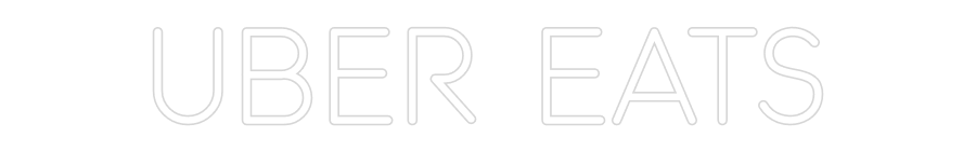 Custom Neon: Uber Eats