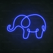 Elephant Neon Sign - Neon Filter