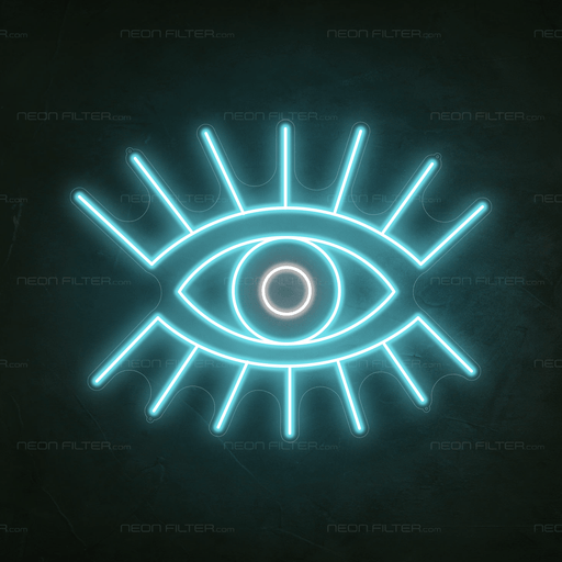 Evil Eye Neon Sign - Neon Filter