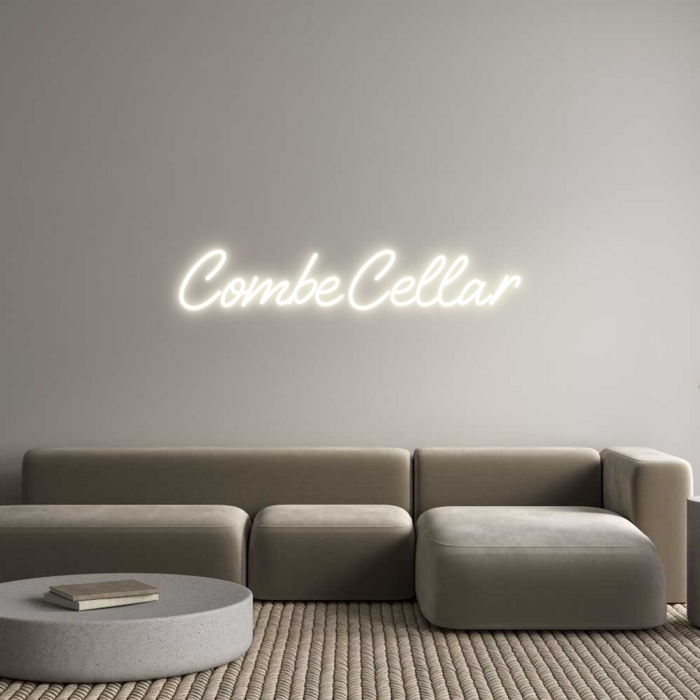 Custom Neon: Combe Cellar