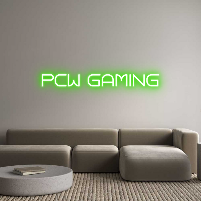 Custom Neon: PCW GAMING
