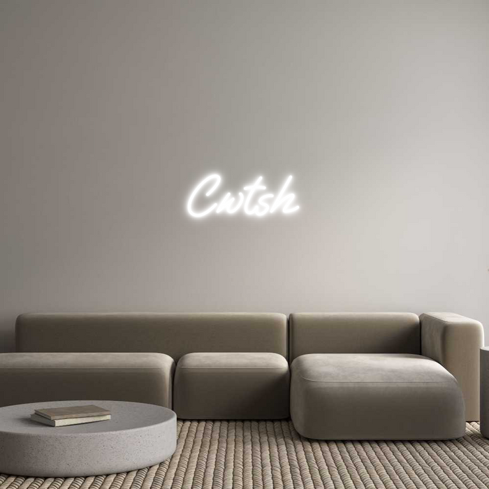 Custom Neon: Cwtsh