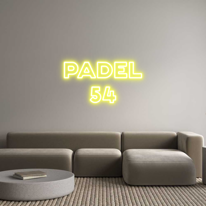 Custom Neon: PADEL
54