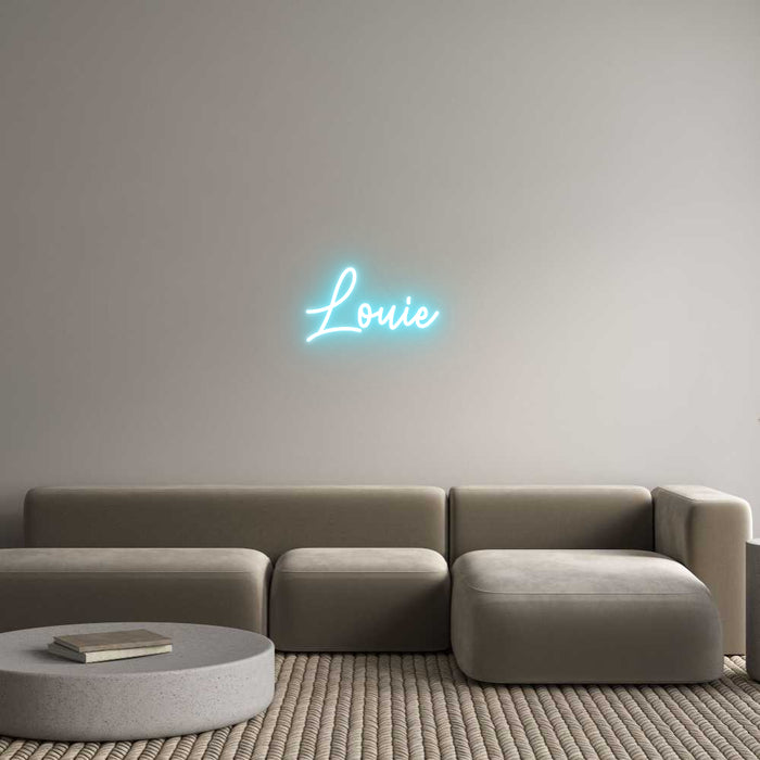 Custom Neon: Louie