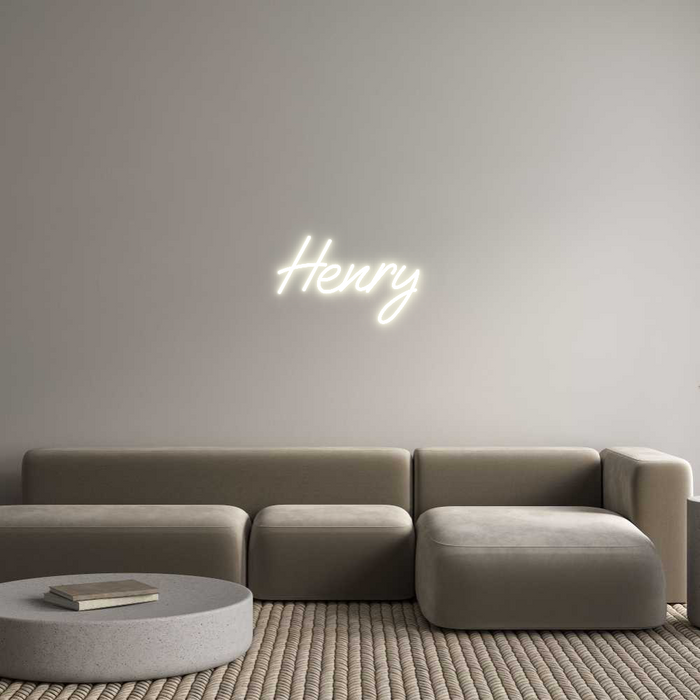 Custom Neon: Henry