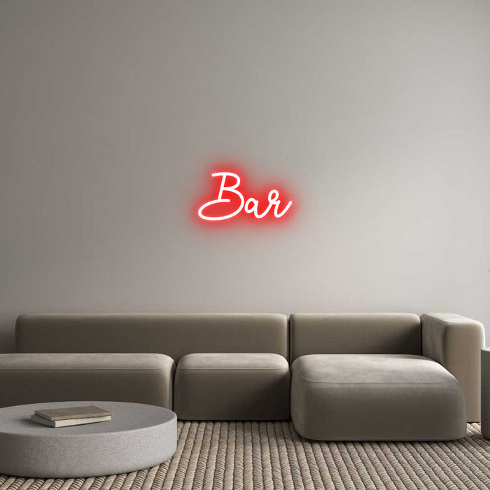 Custom Neon: Bar