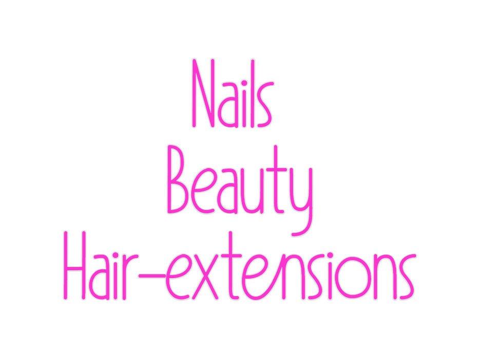 Custom Neon: Nails 
Beauty...