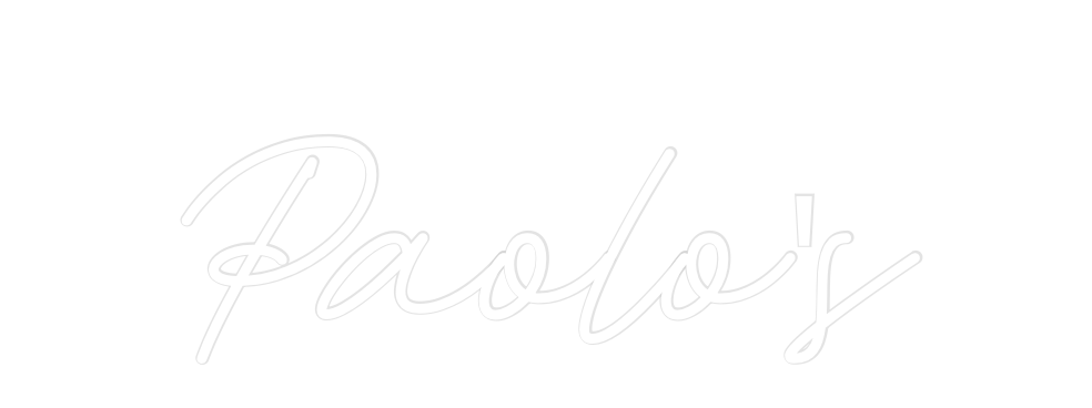 Custom Neon: Paolo's