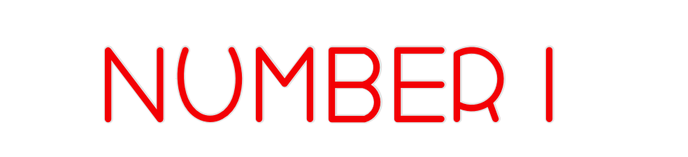 Custom Neon: Number 1