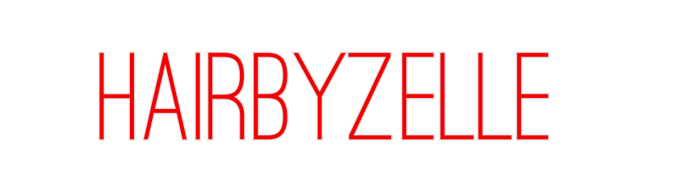 Custom Neon: HairbyZelle