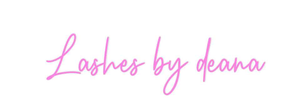 Custom Neon: Lashes by deana