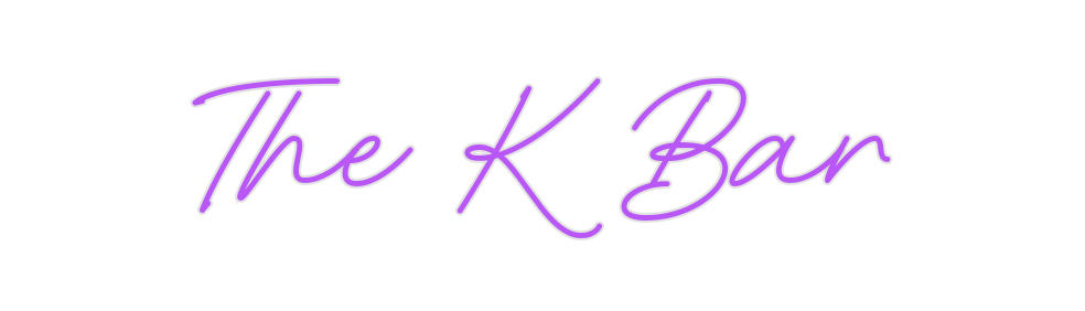 Custom Neon: The K Bar