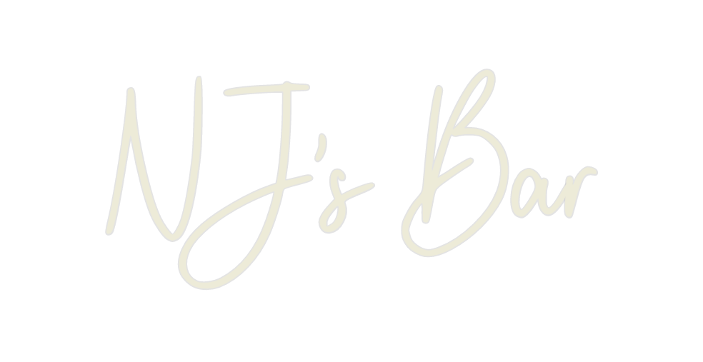 Custom Neon: NJ's Bar