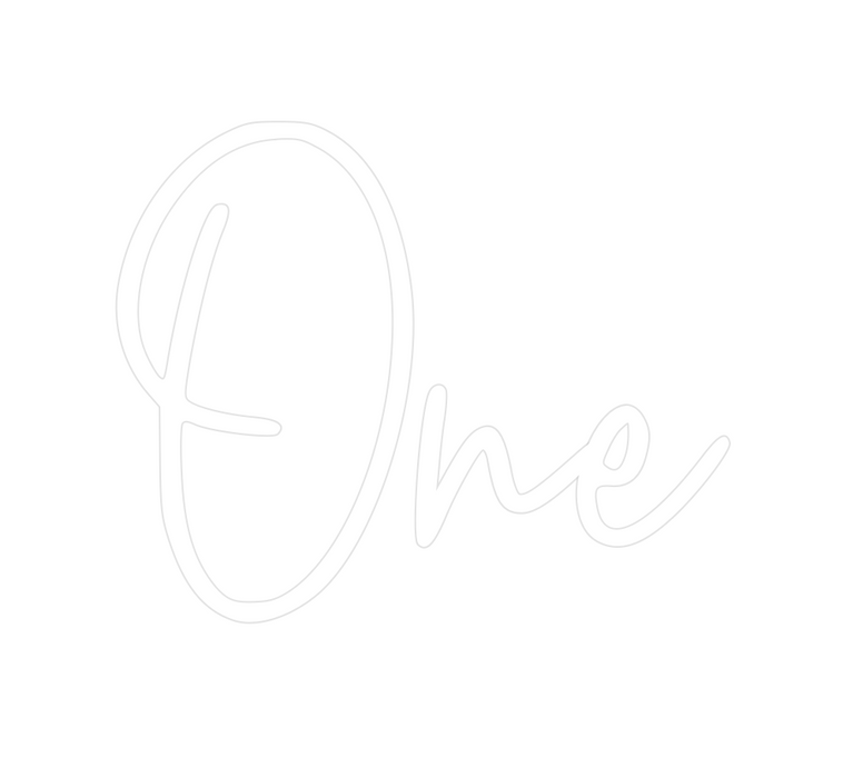 Custom Neon: One