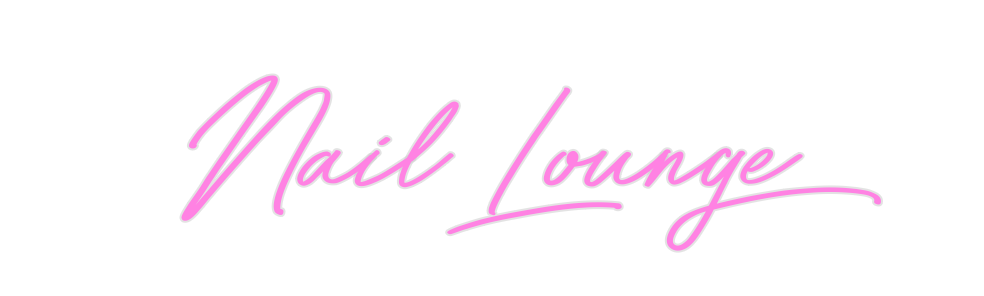 Custom Neon: Nail Lounge