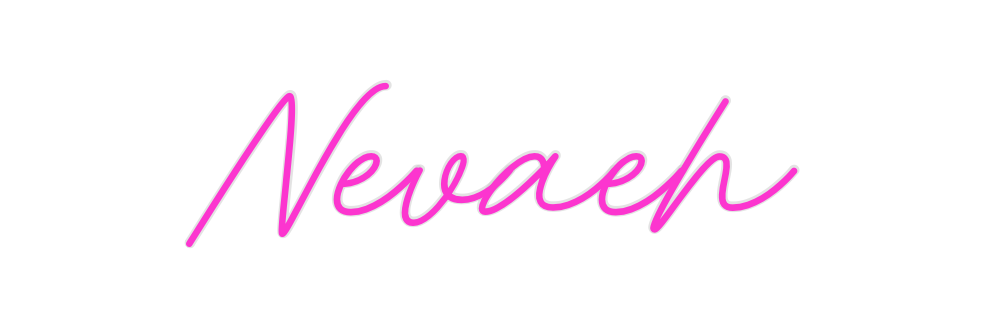 Custom Neon: Nevaeh