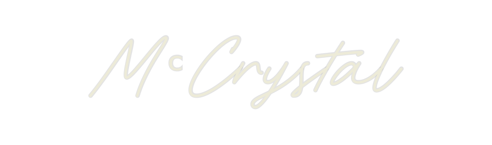 Custom Neon: MᶜCrystal