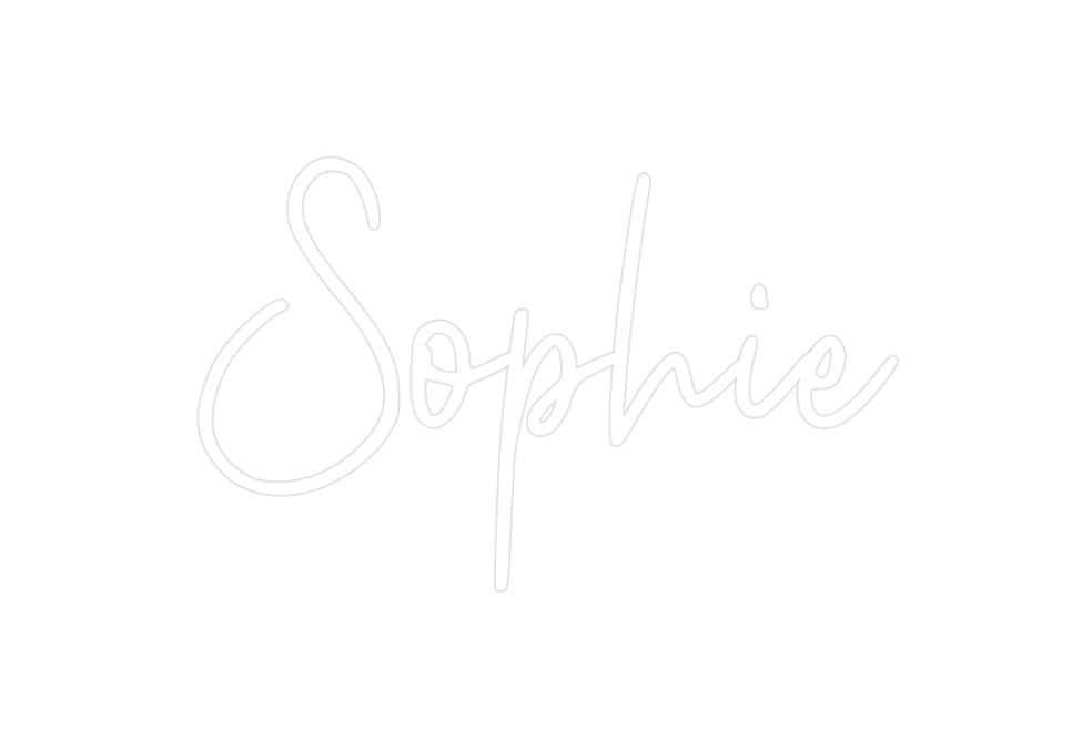 Custom Neon: Sophie