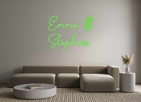 Custom Neon: Emma &
Stephen