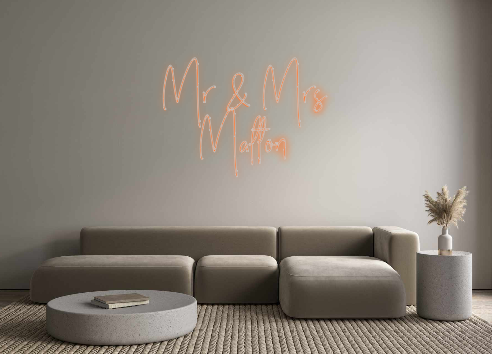 Custom Neon: Mr & Mrs
Malton