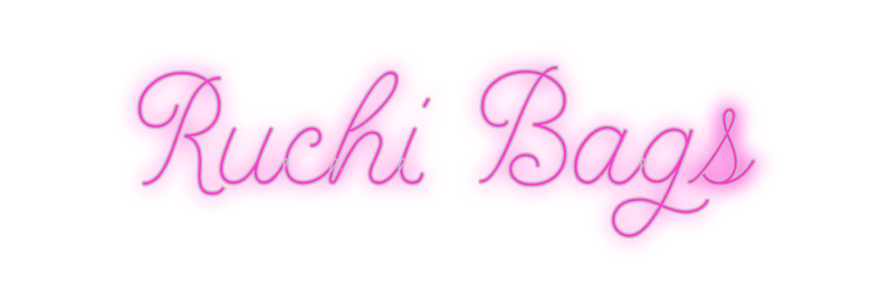 Custom Neon: Ruchi Bags