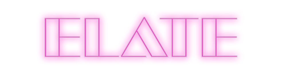 Custom Neon: ELATE