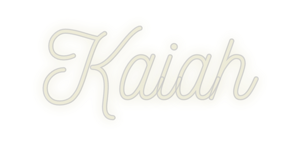 Custom Neon: Kaiah