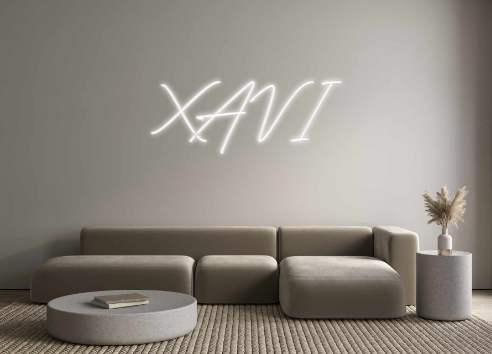 Custom Neon: XAVI