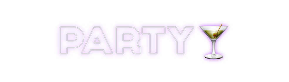 Custom Neon: PARTY🍸