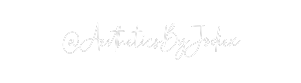 Custom Neon: @AestheticsBy...