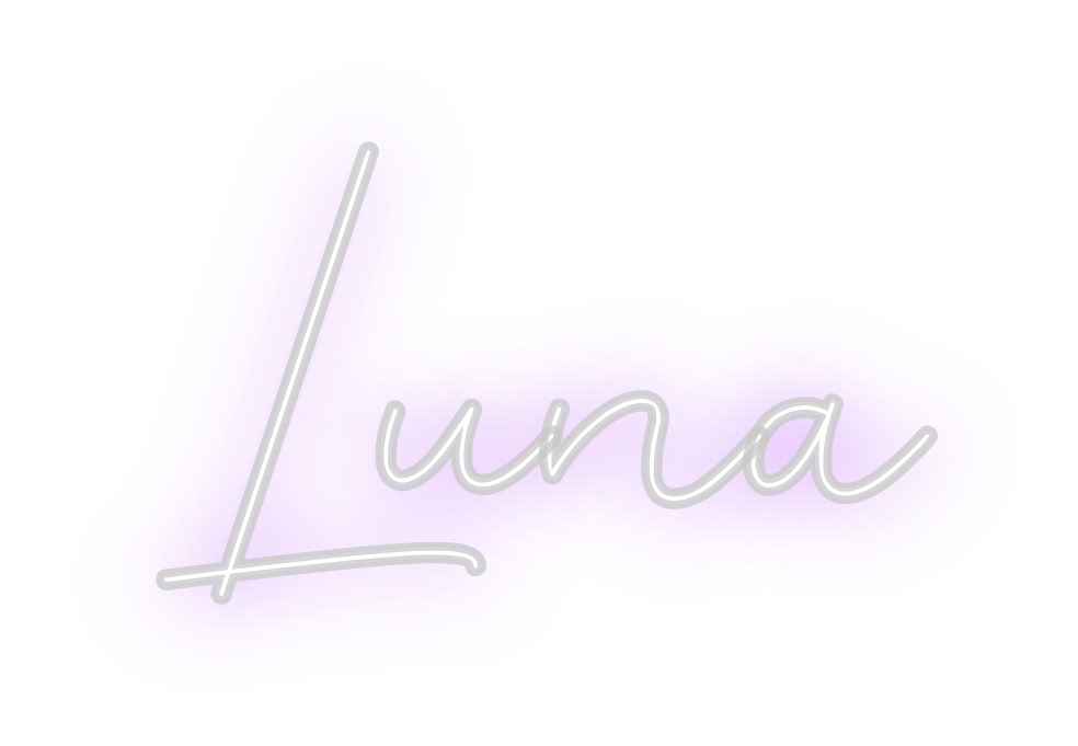 Custom Neon: Luna