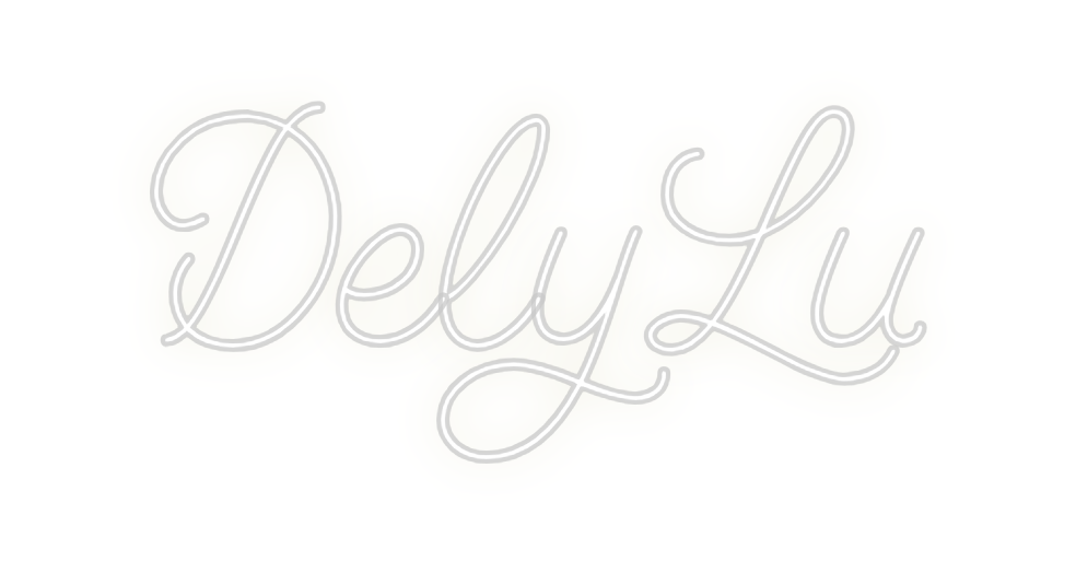Custom Neon: DelyLu