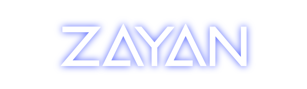 Custom Neon: ZAYAN