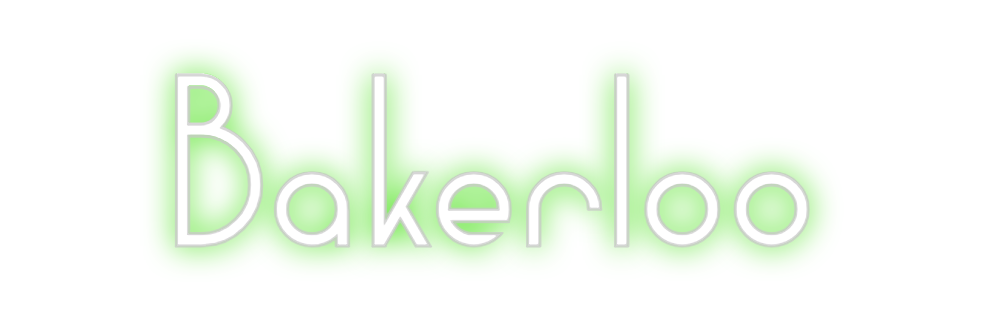 Custom Neon: Bakerloo