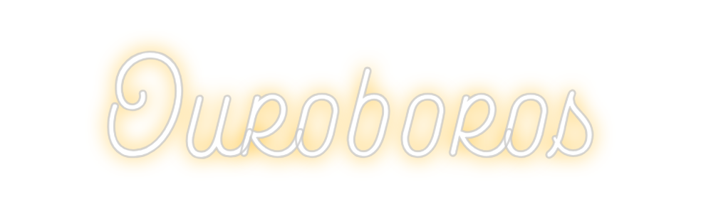 Custom Neon: Ouroboros