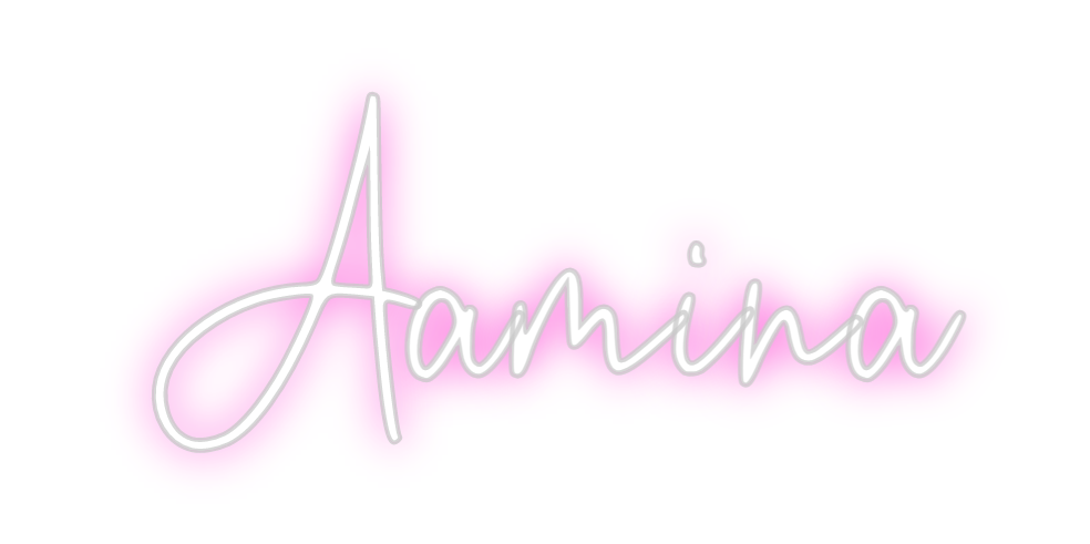 Custom Neon: Aamina