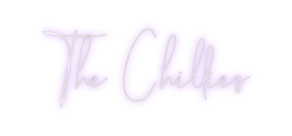 Custom Neon: The Chillies