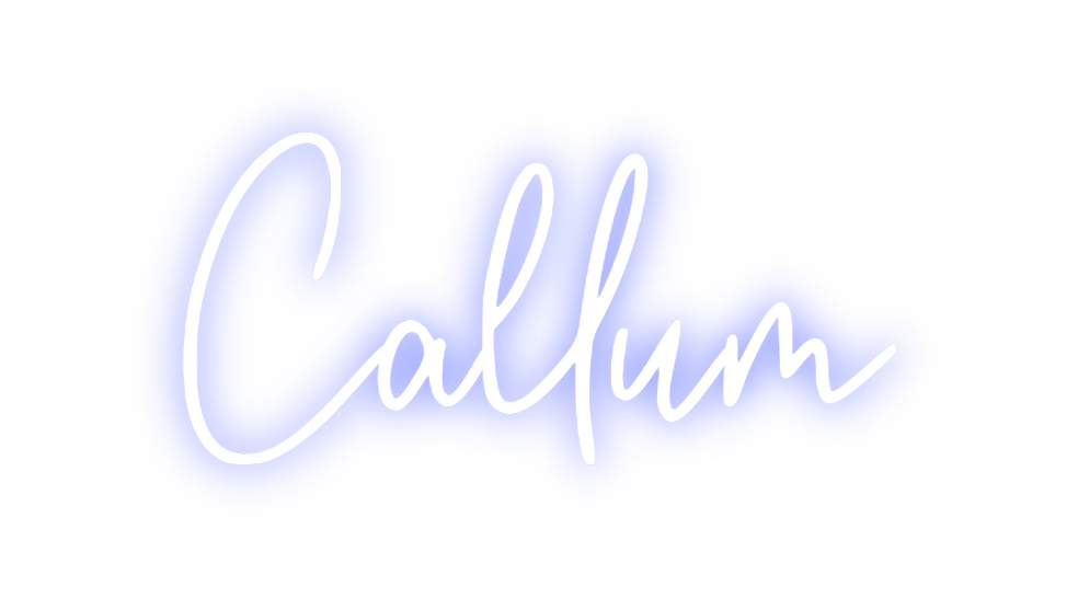 Custom Neon: Callum