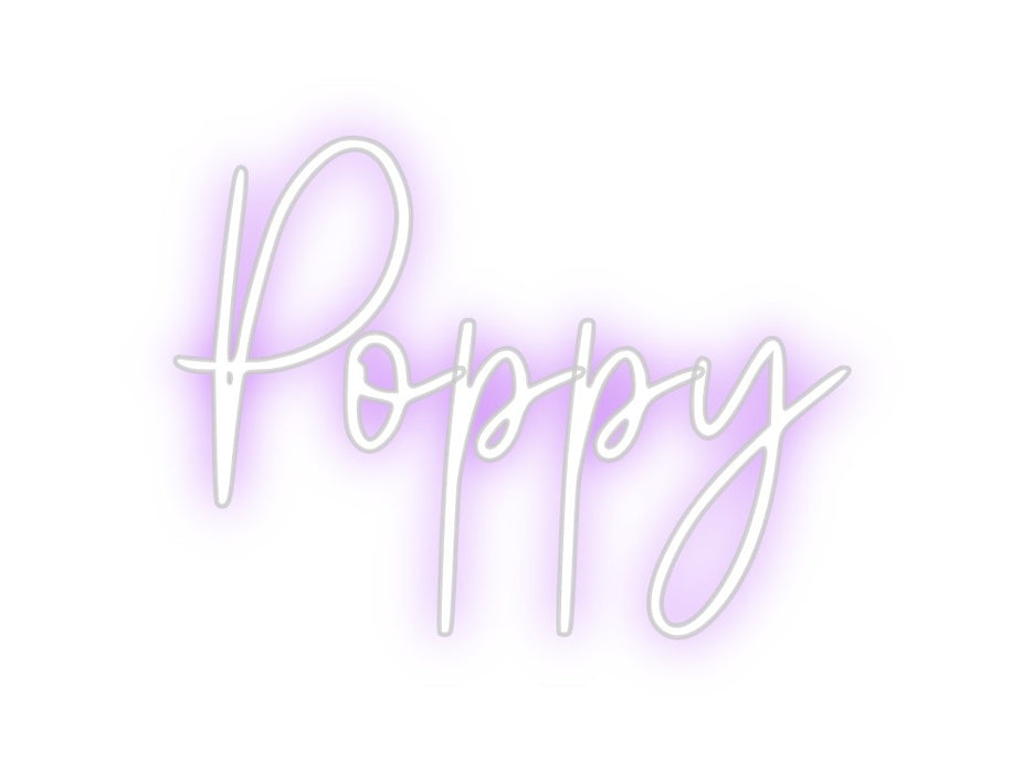 Custom Neon: Poppy