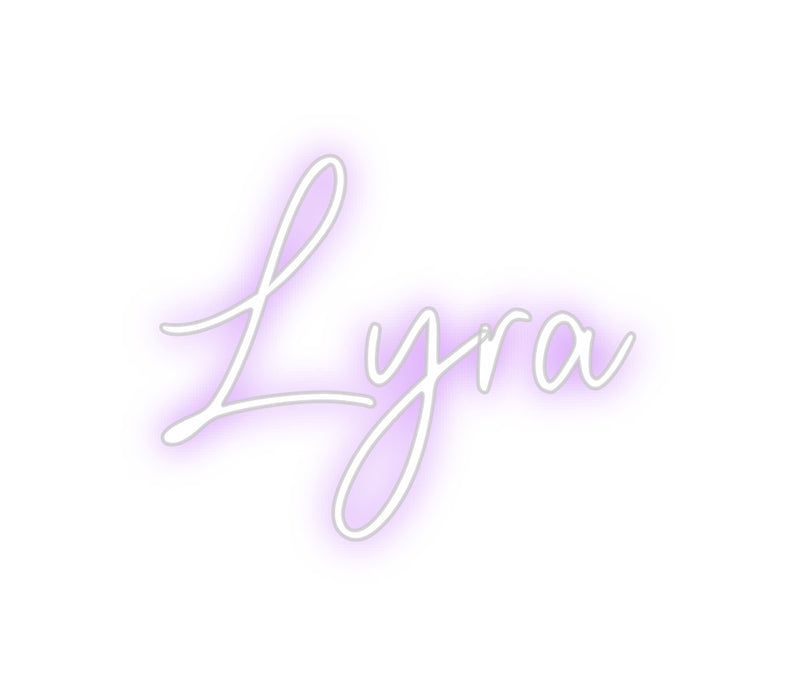 Custom Neon: Lyra