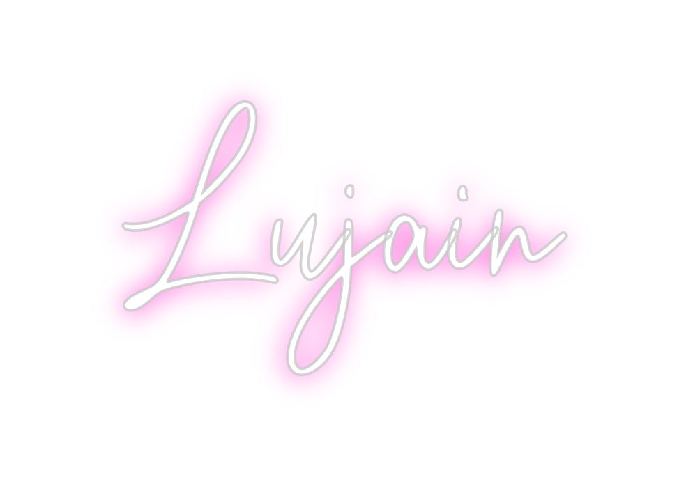 Custom Neon: Lujain