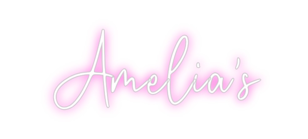 Custom Neon: Amelia's