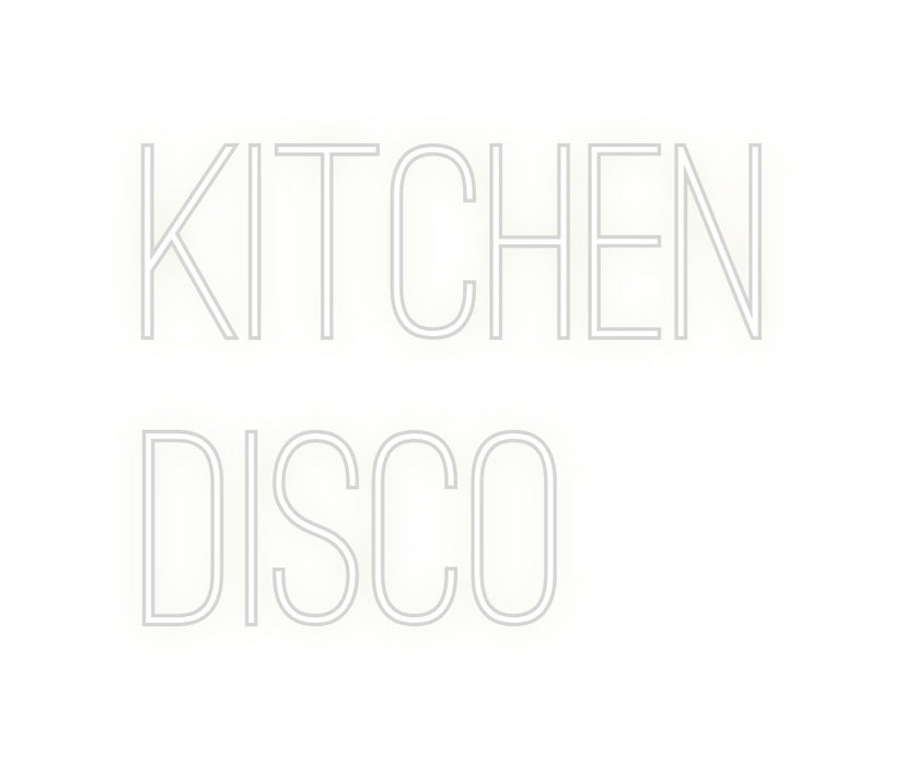 Custom Neon: Kitchen
Disco