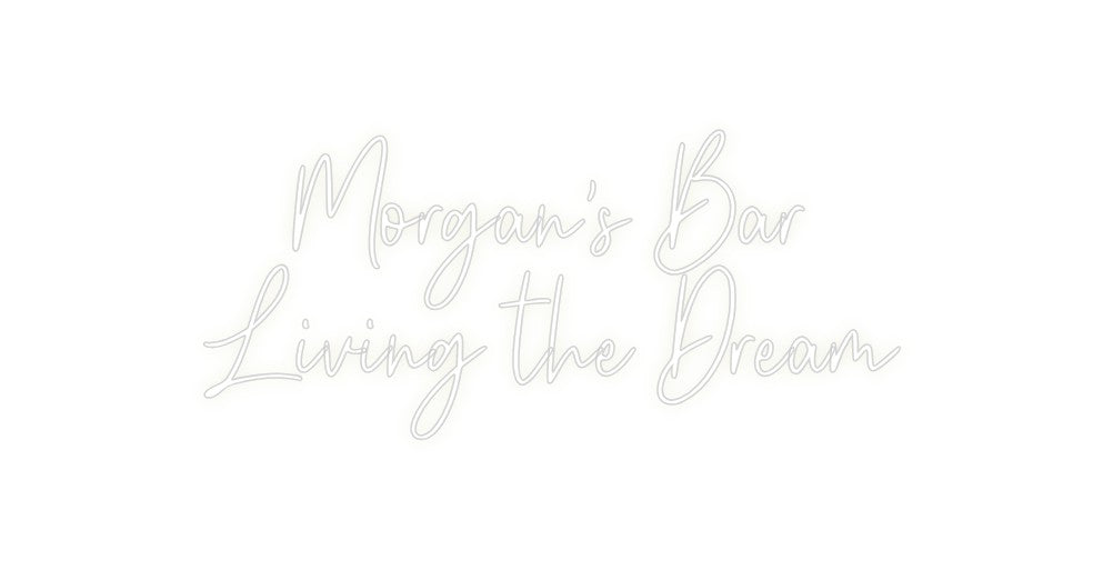 Custom Neon: Morgan's Bar
...