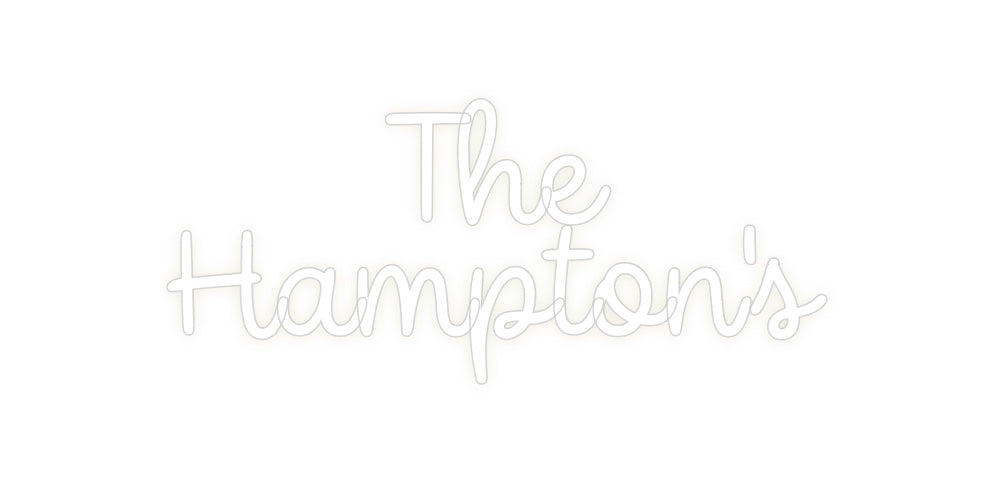 Custom Neon: The
Hampton's
