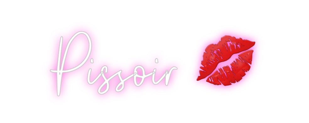 Custom Neon: Pissoir 💋