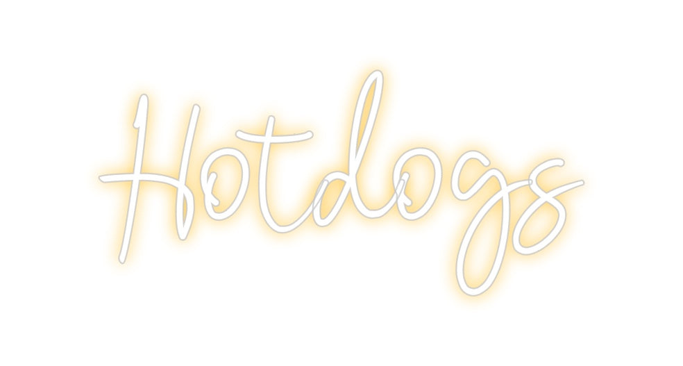 Custom Neon: Hotdogs